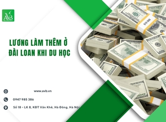 Lương làm thêm ở Đài Loan khi du học tại xã Triệu Bình Tỉnh Quảng Trị 2025