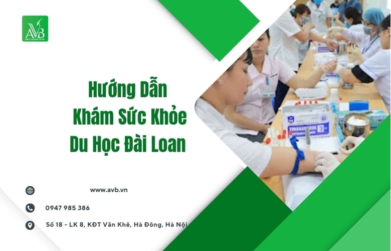 Hướng dẫn khám sức khỏe du học Đài Loan tại phường Quỳnh Mai, tỉnh Nghệ An