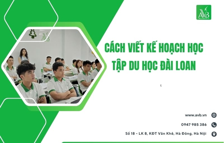 Cách viết kế hoạch học tập du học Đài Loan tại xã Vĩnh Tường,Nghệ An dễ đậu
