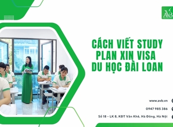 Cách viết study plan xin visa du học Đài Loan tại xã Vân Tụ, tỉnh Nghệ An