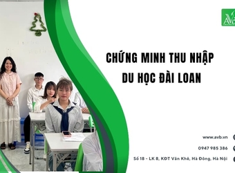 Chứng minh thu nhập du học Đài Loan xã Nậm Cắn,Nghệ An cần chuẩn bị thế nào