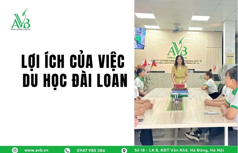 Lợi ích của việc du học Đài Loan,hướng phát triển bền vững xã Yên Na Nghệ An