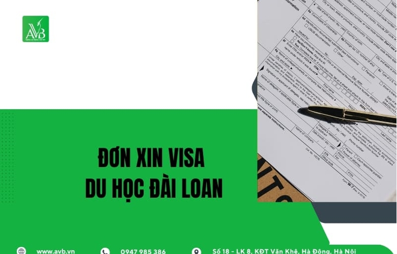 Đơn xin visa du học Đài Loan,những điểm cần lưu ý cho HS xã Quỳ Hợp Nghệ An