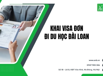 Khai visa đơn đi du học Đài Loan đúng quy trình cho học sinh Tam Hợp Nghệ An