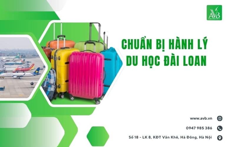 Chuẩn bị hành lý du học Đài Loan tại xã Xuân Lâm,Nghệ An cần mang những gì?