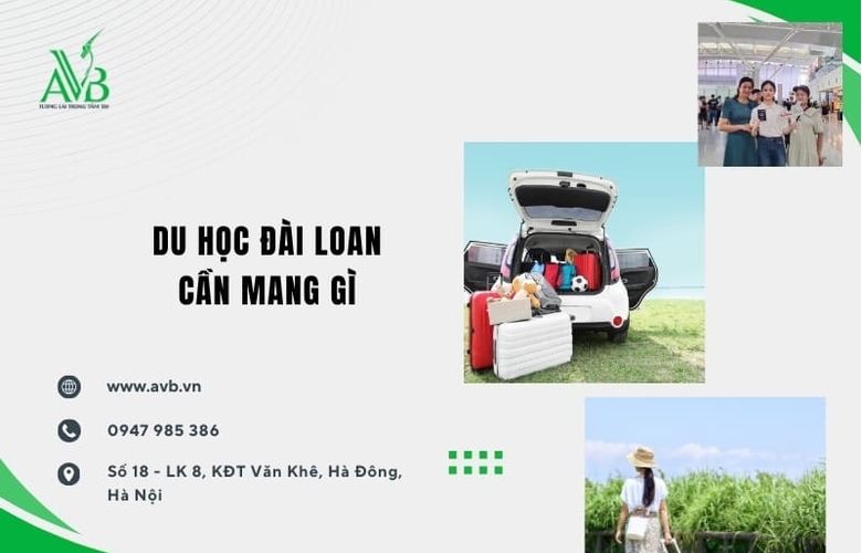 Du học Đài Loan cần mang gì xã Lương Sơn,Nghệ An để chuẩn bị thật chu đáo?
