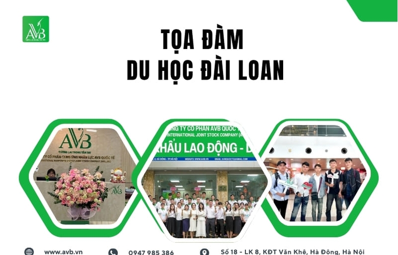 Tọa đàm du học Đài Loan tại Hương Đô,Tỉnh Hà Tĩnh , thông tin mới nhất 2026