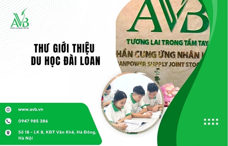 Thư giới thiệu du học Đài Loan tại Kỳ Văn,tỉnh Hà Tĩnh,Cách chuẩn bị đúng