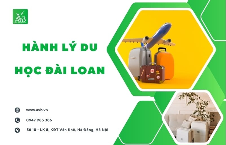 Hành lý du học Đài Loan tại Thạch Hà,Hà Tĩnh,Chuẩn bị gì để không thiếu đồ