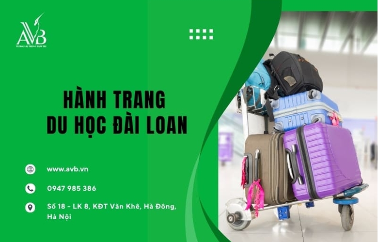 Hành trang du học Đài Loan xã Vũ Dương,Ninh Bình:Chuẩn bị tốt trước ngày bay