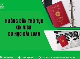Hướng dẫn thủ tục xin visa du học Đài Loan tại xã Nghĩa Hưng,tỉnh Ninh Bình