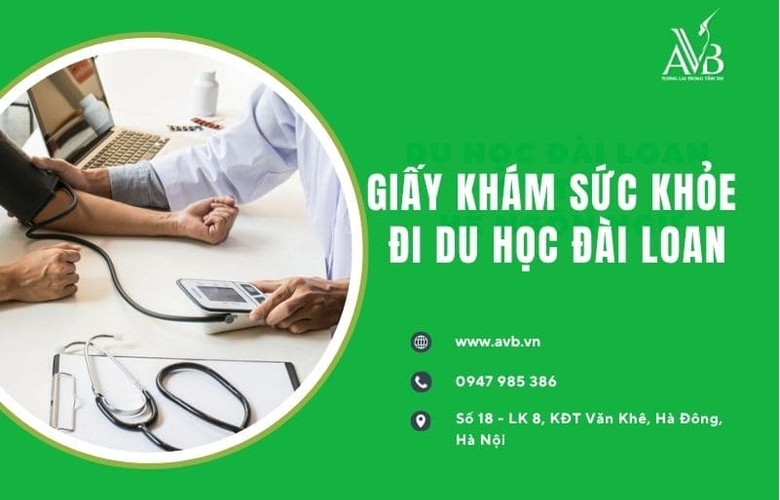 Giấy khám sức khỏe đi du học Đài Loan xã Nho Quan,Ninh Bình,Bạn trẻ nên biết