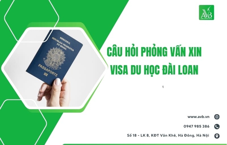 Câu hỏi phỏng vấn xin visa du học Đài Loan tại xã Phú Long, tỉnh Ninh Bình