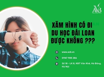 Xăm hình có đi du học Đài Loan được không phường Duy Tiên, tỉnh Ninh Bình?