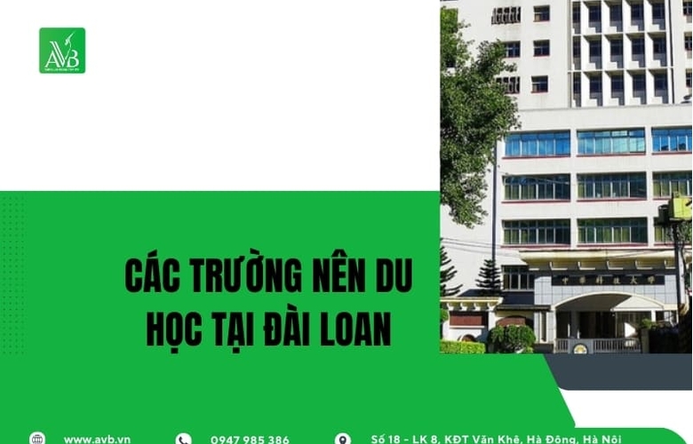 Các trường nên du học tại Đài Loan ở Tam Điệp,Ninh Bình:Chọn trường hợp ngành