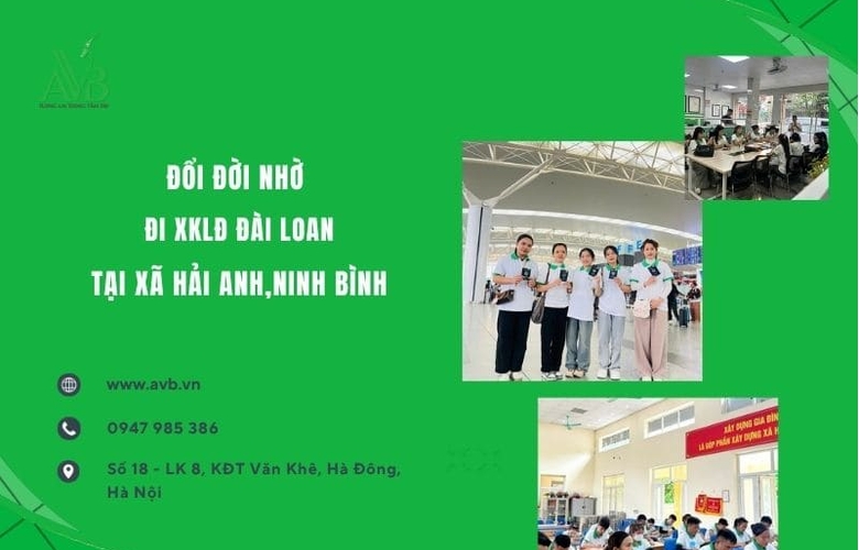 Người dân xã Hải Anh, Ninh Bình đổi đời nhờ đi xuất khẩu lao động Đài Loan