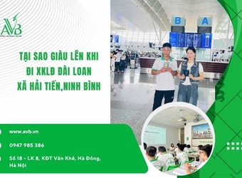 Tại sao xã Hải Tiến Ninh Bình giàu lên nhờ đi xk lao động Đài Loan uy tín