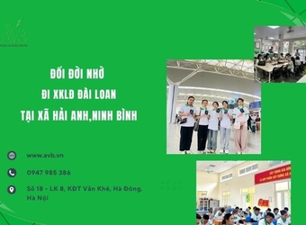 Người dân xã Hải Anh, Ninh Bình đổi đời nhờ đi xuất khẩu lao động Đài Loan