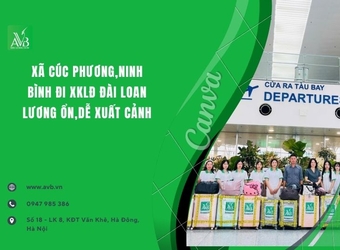 Xã Cúc Phương Ninh Bình đi XK lao động Đài Loan, lương ổn định,dễ xuất cảnh