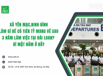 Xã Yên Mạc Ninh Bình, Làm gì để có tiền tỷ sau 3 năm làm việc tại Đài Loan