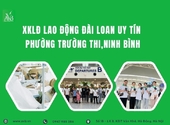 XKLĐ Đài Loan uy tín,Trường Thi,Ninh Bình,Chọn AVB Quốc tế để an tâm làm việc
