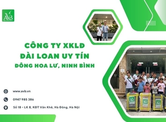 Công ty xuất khẩu lao động Đài Loan uy tín tại Đông Hoa Lư,Ninh Bình,Nên biết