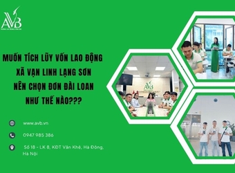 Muốn tích lũy vốn,lao động xã Vạn Linh,Lạng Sơn nên chọn đơn Đài Loan thế nào