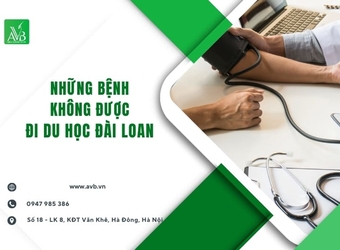 Những bệnh cản trở du học Đài Loan tại xã Tuấn Sơn, tỉnh Lạng Sơn năm 2026?
