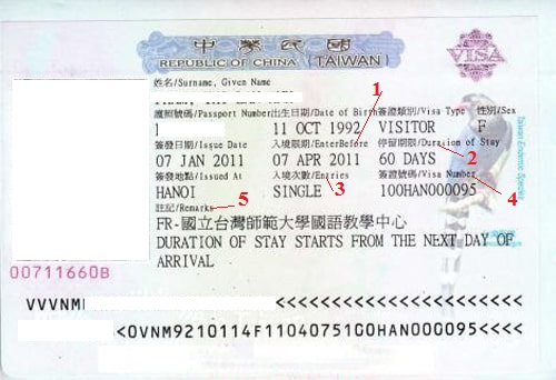Tất tần tật về Visa du học Đài Loan.
