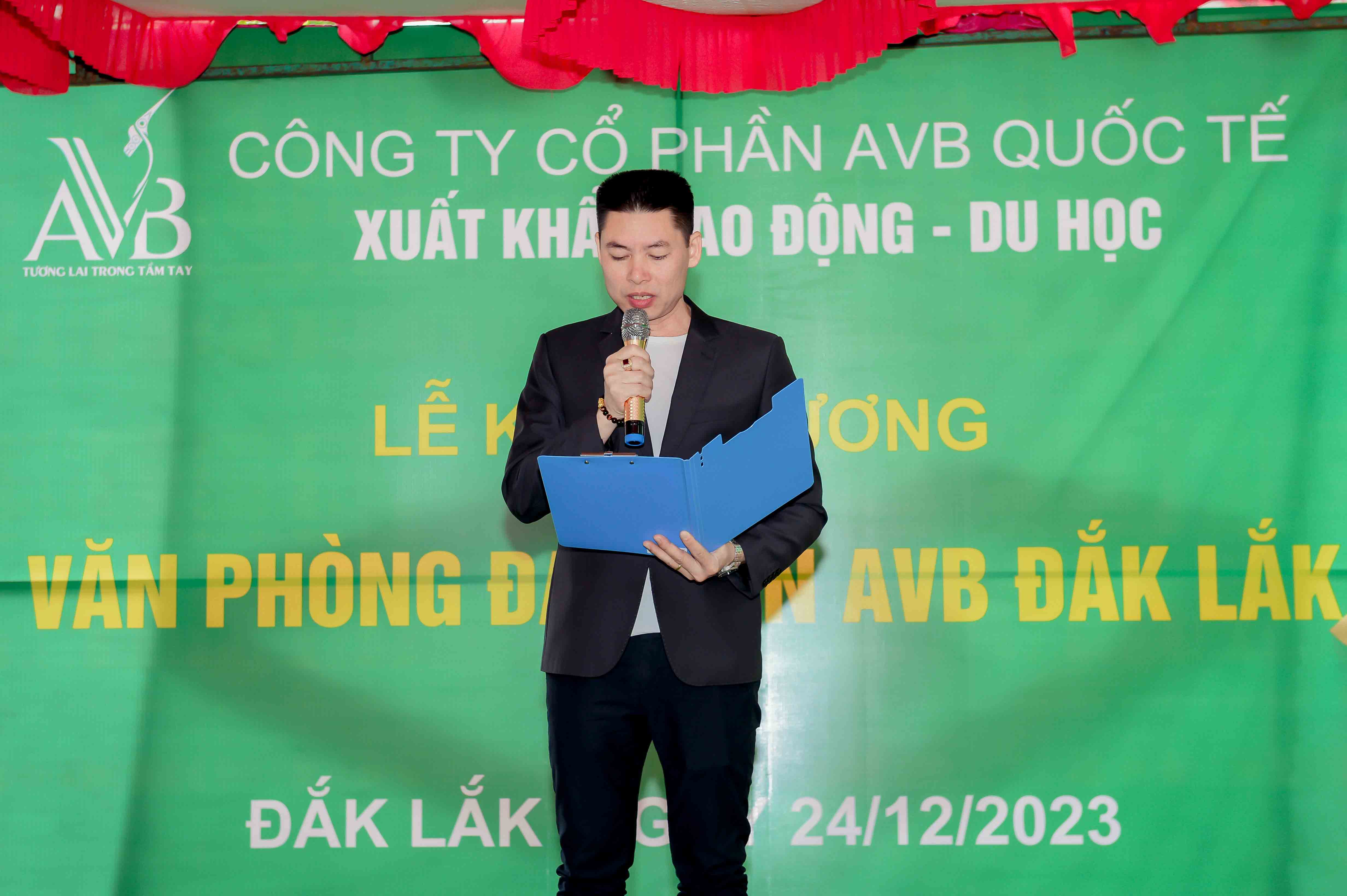 Chủ tịch HĐQT ông Nguyễn Hồng Quang phát biểu tại buổi Lễ