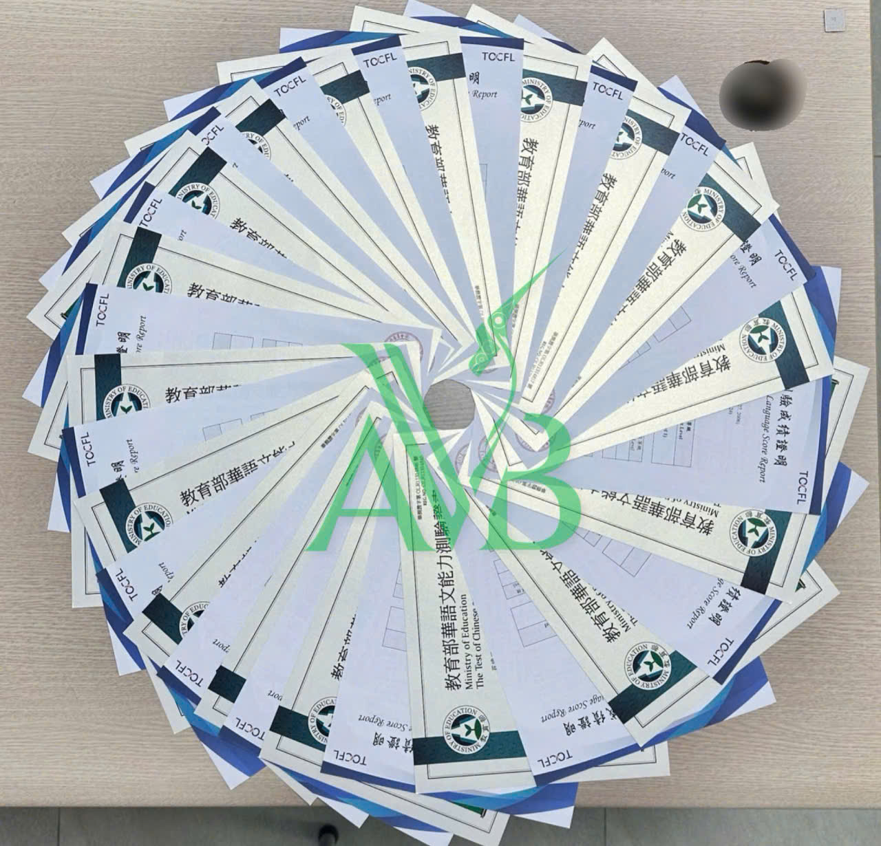 chứng chỉ tiếng đài loan