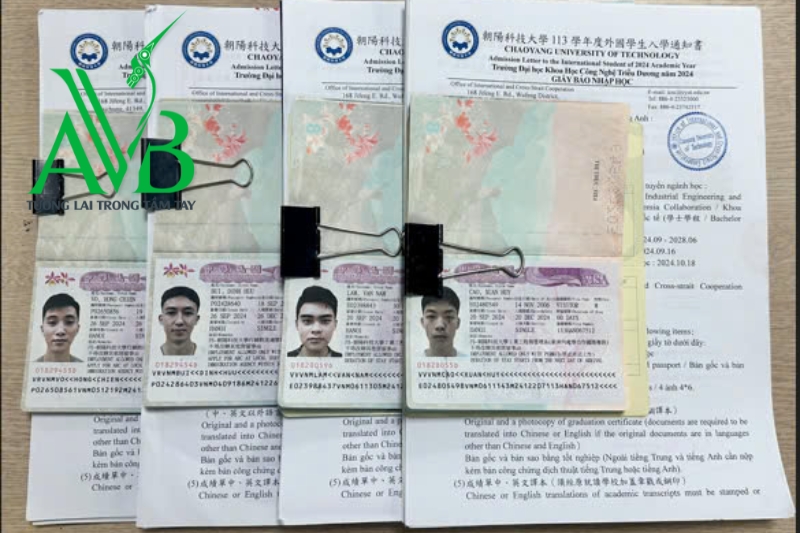 visa du học Đài Loan AVB
