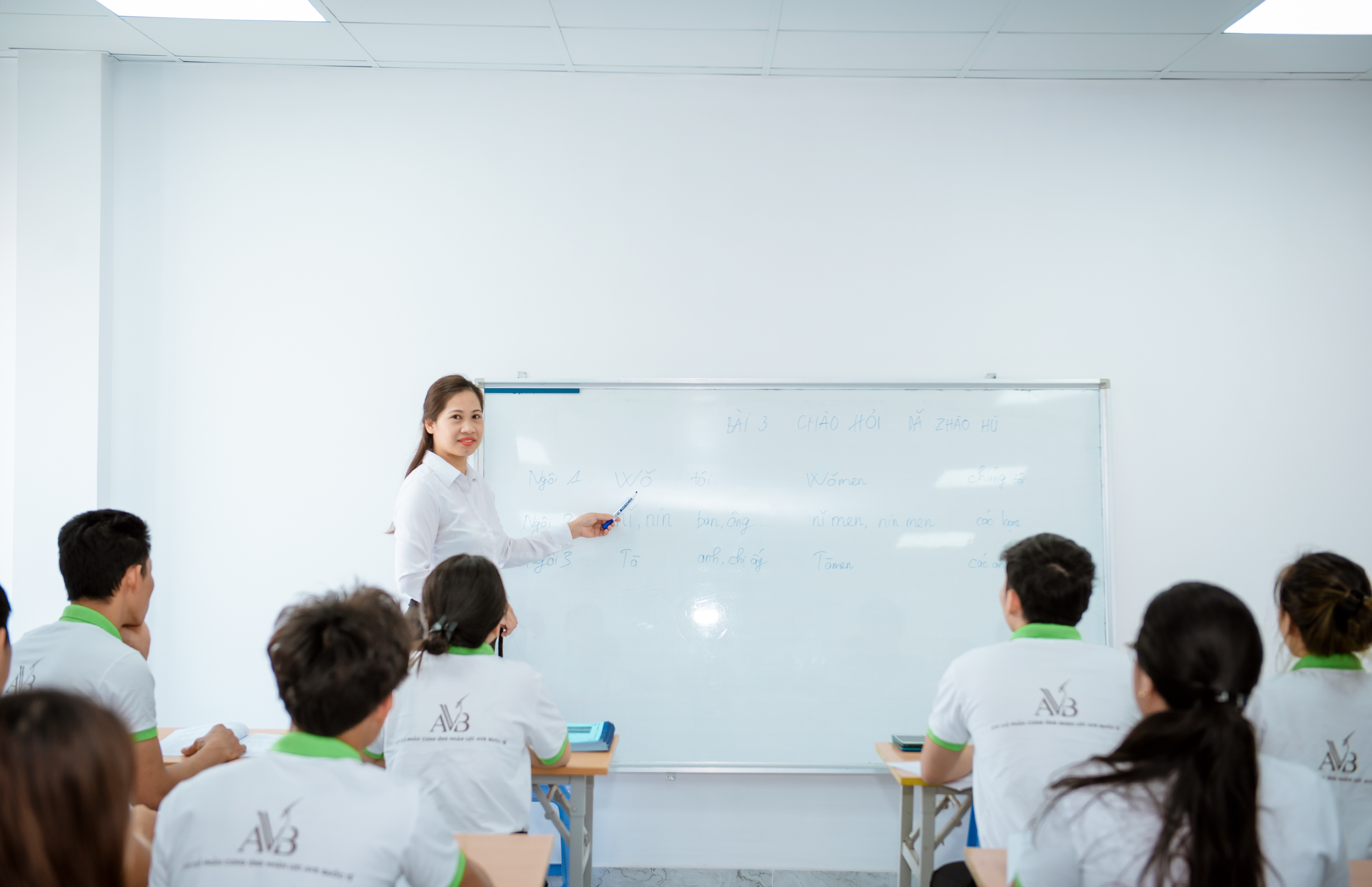 Lớp học tiếng Trung AVB