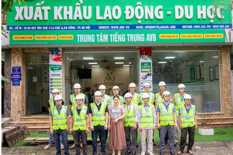 lao động đơn xây dựng đài loan công ty avb