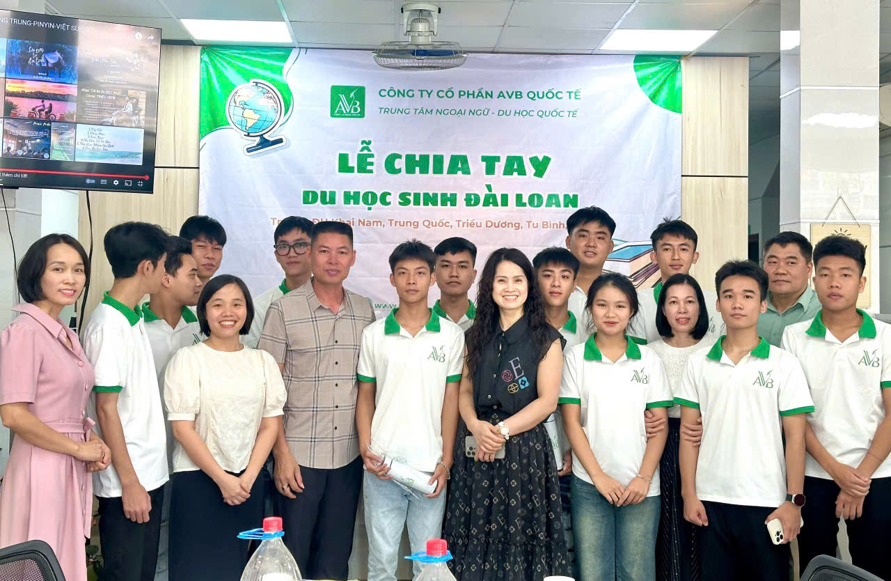 Du học sinh Đài Loan AVB