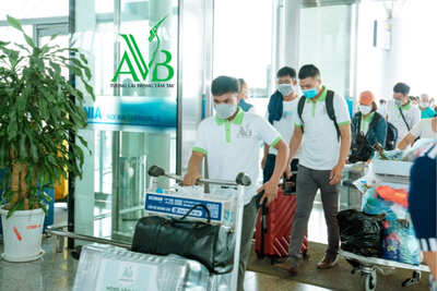 học viên AVB xuất cảnh