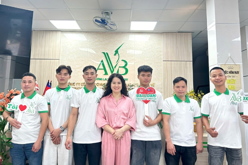 Hình ảnh các lao động trước khi xuất cảnh