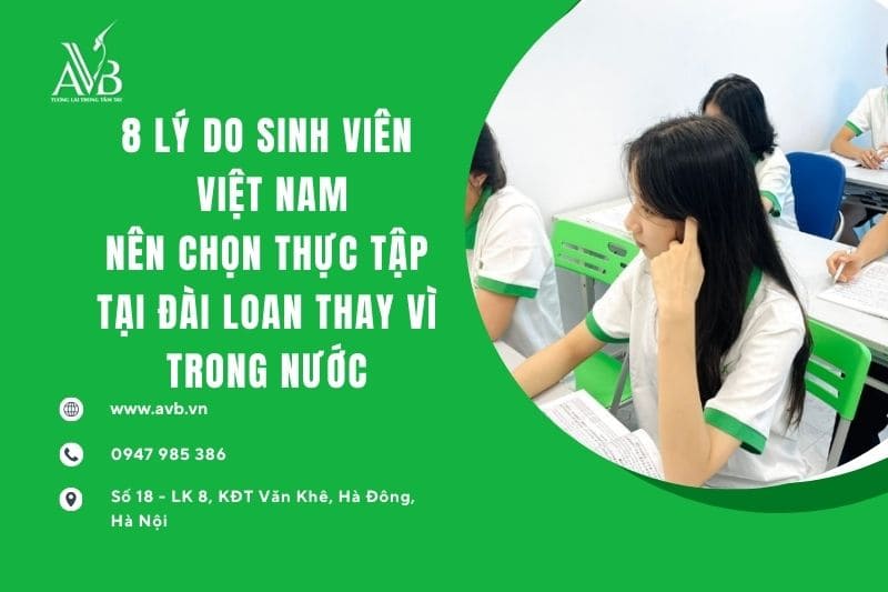 thực tập hưởng lương đài loan 2025