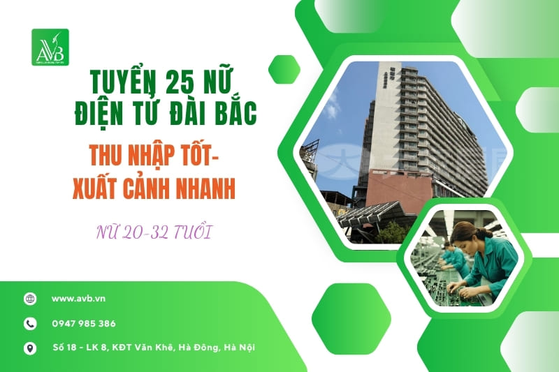 đi xuất khẩu đài loan